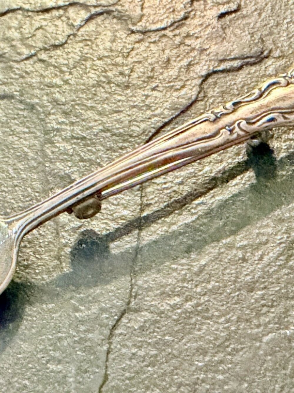 VINTAGE EASTERLING STERLING SILVER SPOON PIN Brooch 2.5” inch length